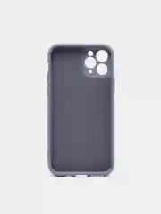 Фиолетовый силиконовый чехол с шёлковым покрытием для Apple iPhone X, XR, XS MAX, 11 Pro, 11 Pro Max