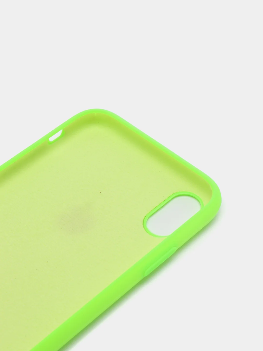 Лайм чехол Silicone Case для iPhone XR, с открытым низом