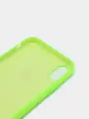 Лайм чехол Silicone Case для iPhone XR, с открытым низом