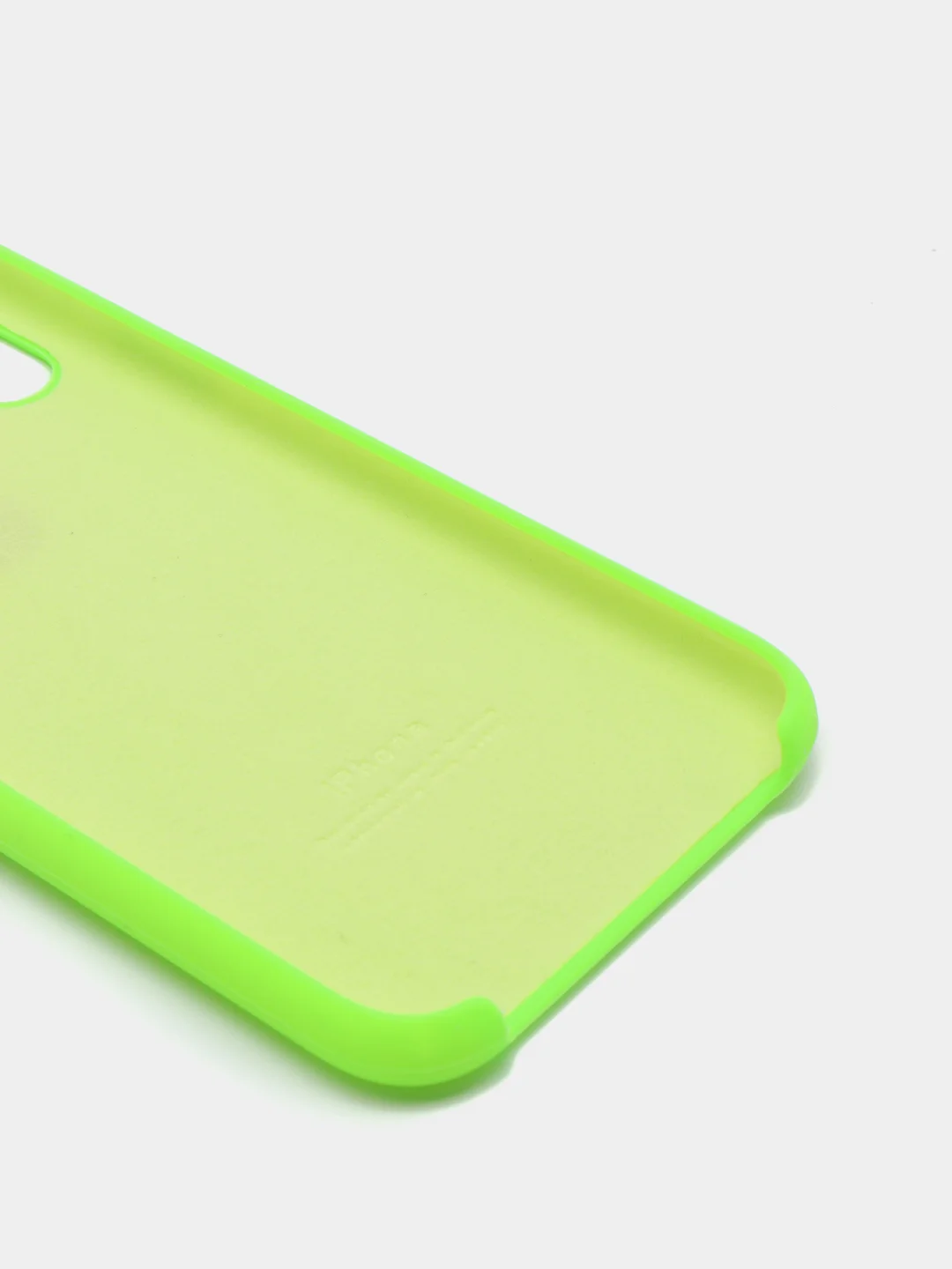 Лайм чехол Silicone Case для iPhone XR, с открытым низом