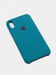 Оливковый чехол Silicone Case для iPhone XR, с открытым низом