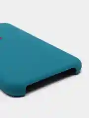 Оливковый чехол Silicone Case для iPhone XR, с открытым низом
