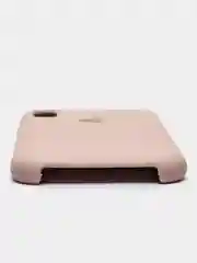 Серый меланж чехол Silicone Case для iPhone XR, с открытым низом