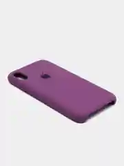 Пурпурный чехол Silicone Case для iPhone XR, с открытым низом