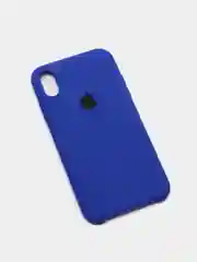 Лазурный чехол Silicone Case для iPhone XR, с открытым низом