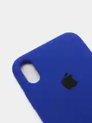 Лазурный чехол Silicone Case для iPhone XR, с открытым низом
