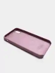 Сиреневый чехол Silicone Case для iPhone XR, с открытым низом