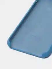 Синий чехол Silicone Case для iPhone XR, с открытым низом