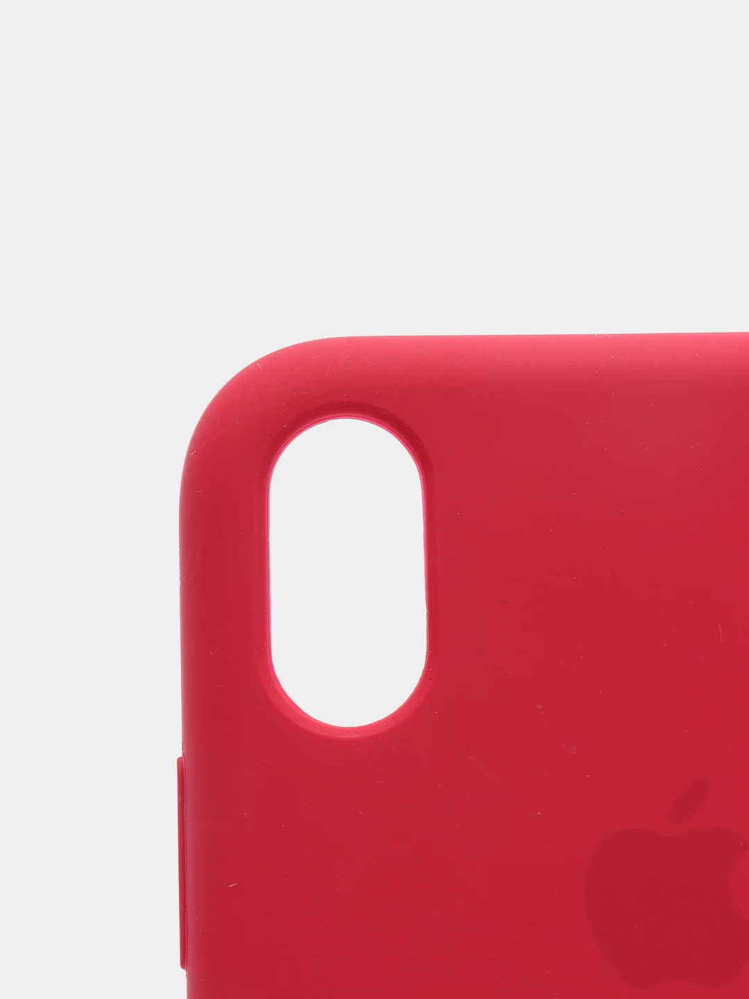 Марсала чехол Silicone Case для iPhone XR, с открытым низом