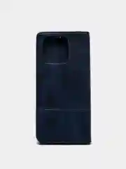 Синий чехол  книжка для Xiaomi Redmi  10 Pro / 10 Pro Max