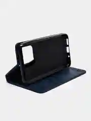 Синий чехол  книжка для Xiaomi Redmi  10 Pro / 10 Pro Max