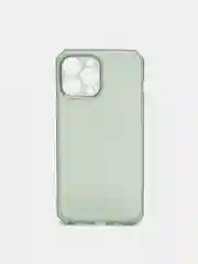 Зеленый чехол на айфон (iPhone) 11 / 12 / 13 Pro Max mini про макс силиконовый прозрачный