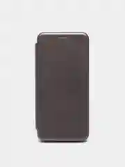 Серебряный чехол-книжка для Xiaomi POCO M3 / Redmi 9T