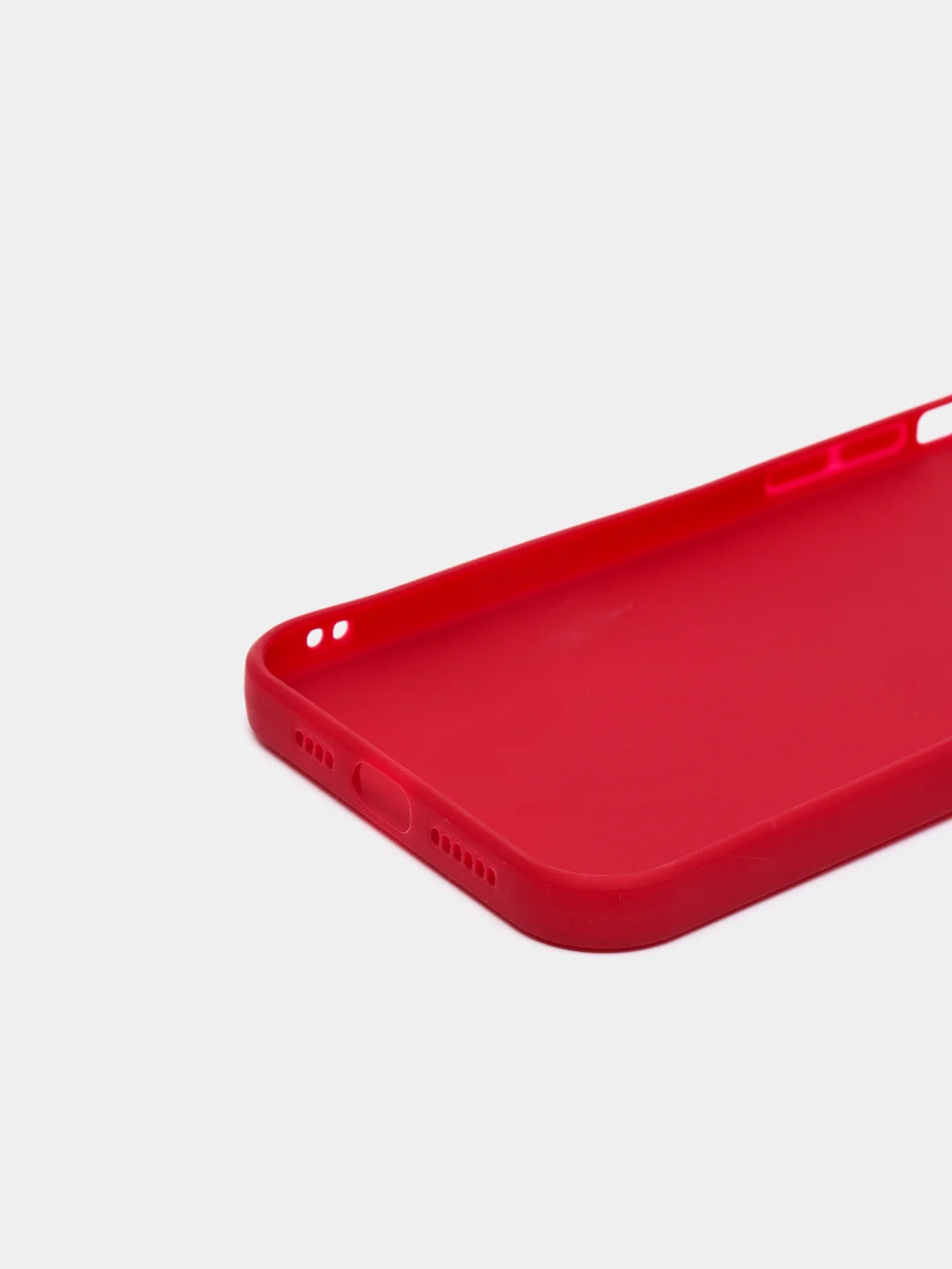 Багровый чехол Silicone Case для iPhone 12, 12 Pro, Max, 12 mini, 13, 13 Pro, Max с защитой камеры