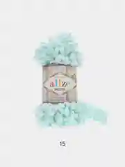Мятный пряжа Alize Puffy