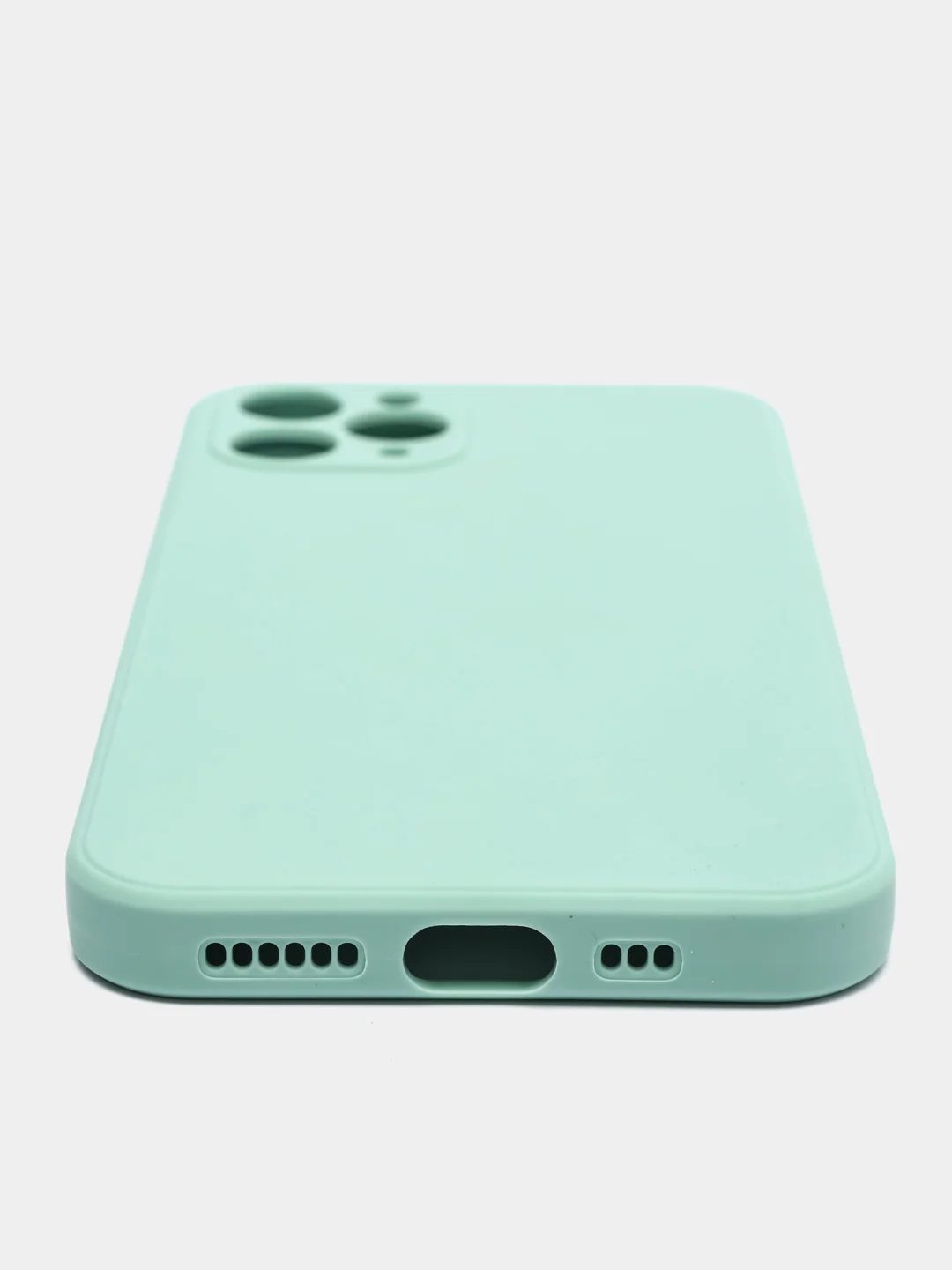 Бирюзовый чехол Silicone Case для iPhone 12, 11, XR, 7 / 8 / SE, XS / X, 8+ / 7+, 6s / 6, Pro, Max