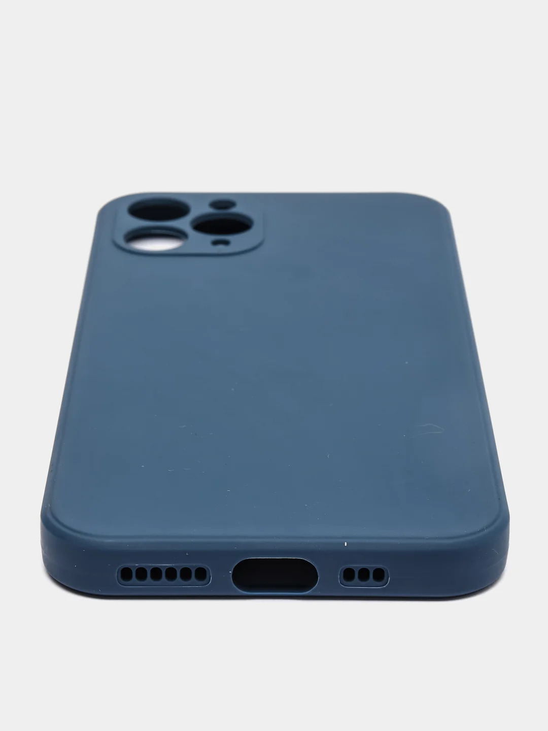 Темно-синий чехол Silicone Case для iPhone 12, 11, XR, 7 / 8 / SE, XS / X, 8+ / 7+, 6s / 6, Pro, Max