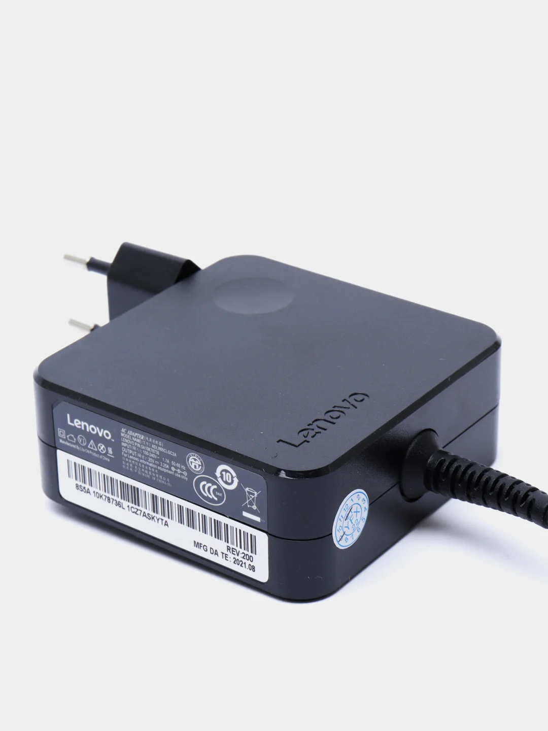 Блок питания для ноутбуков Lenovo, 20 V, 3.25 A, 65W, 4.0 х 1.7 mm, 020408