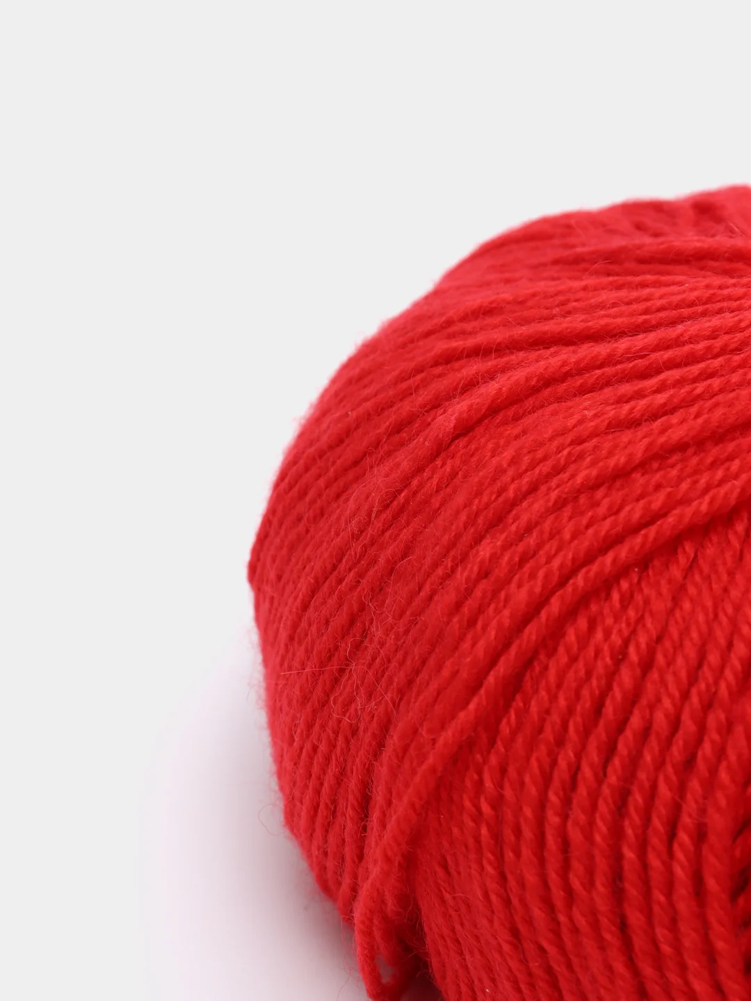 Красный пряжа Alize baby wool