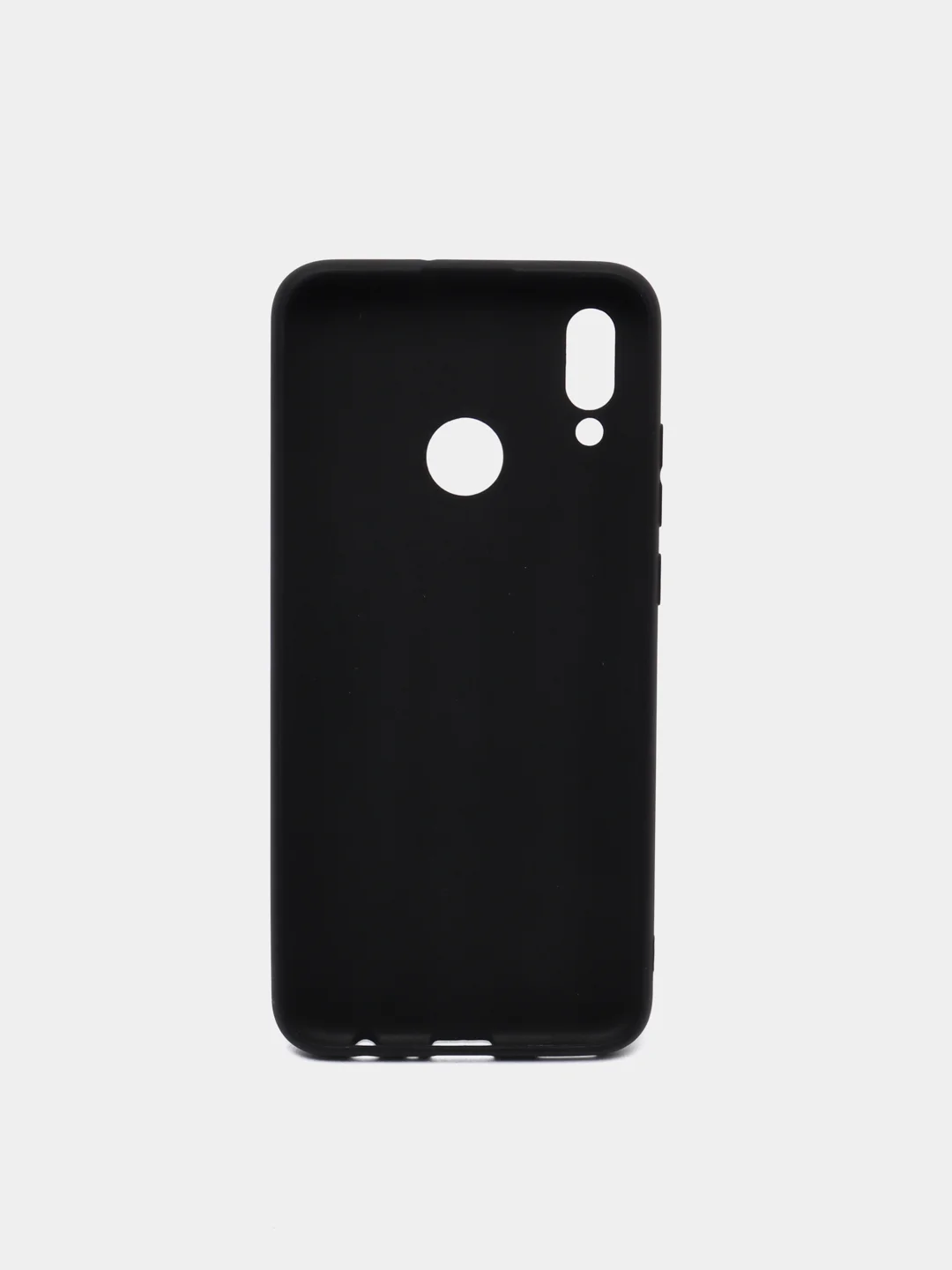 Черный чехол силиконовый для Huawei P Smart 2019/10 Lite, матовый