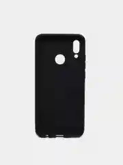 Черный чехол силиконовый для Huawei P Smart 2019/10 Lite, матовый