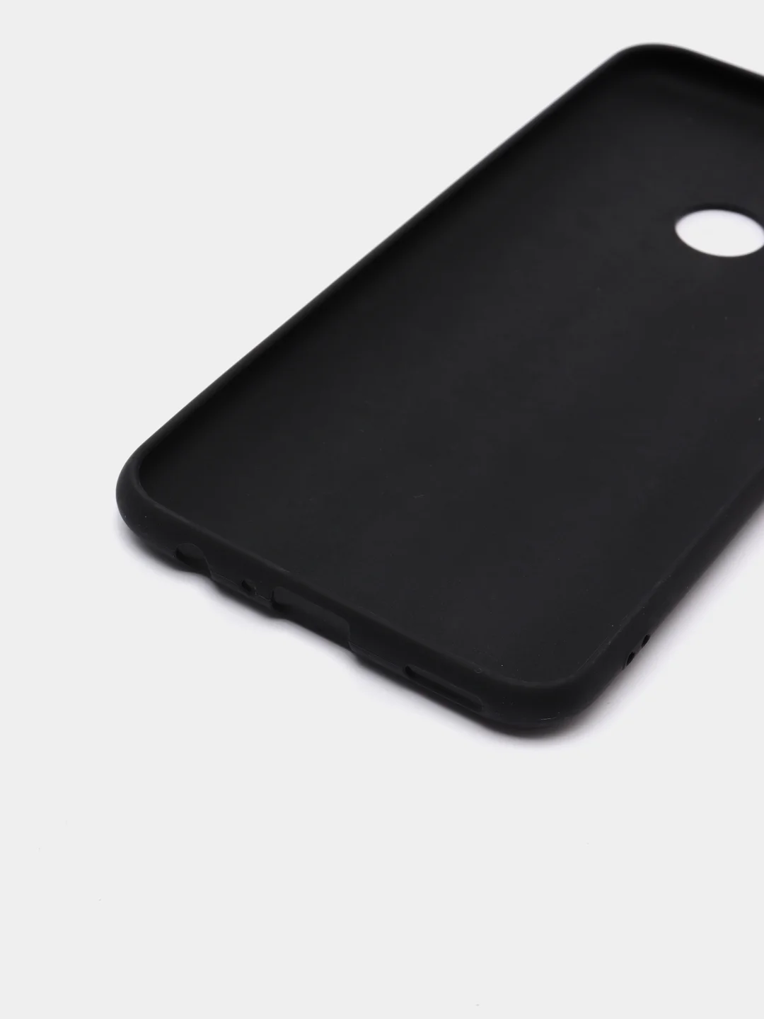 Черный чехол силиконовый для Huawei P Smart 2019/10 Lite, матовый