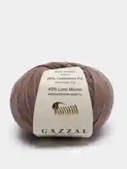 Бежевый пряжа Gazzal Baby Wool 20%Кашемир 40%Мериносовая шерсть 40%Акрил 50г 175м Газзал беби вул