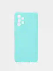 Тёмно-бирюзовый чехол силиконовый для Samsung Galaxy A32 4g