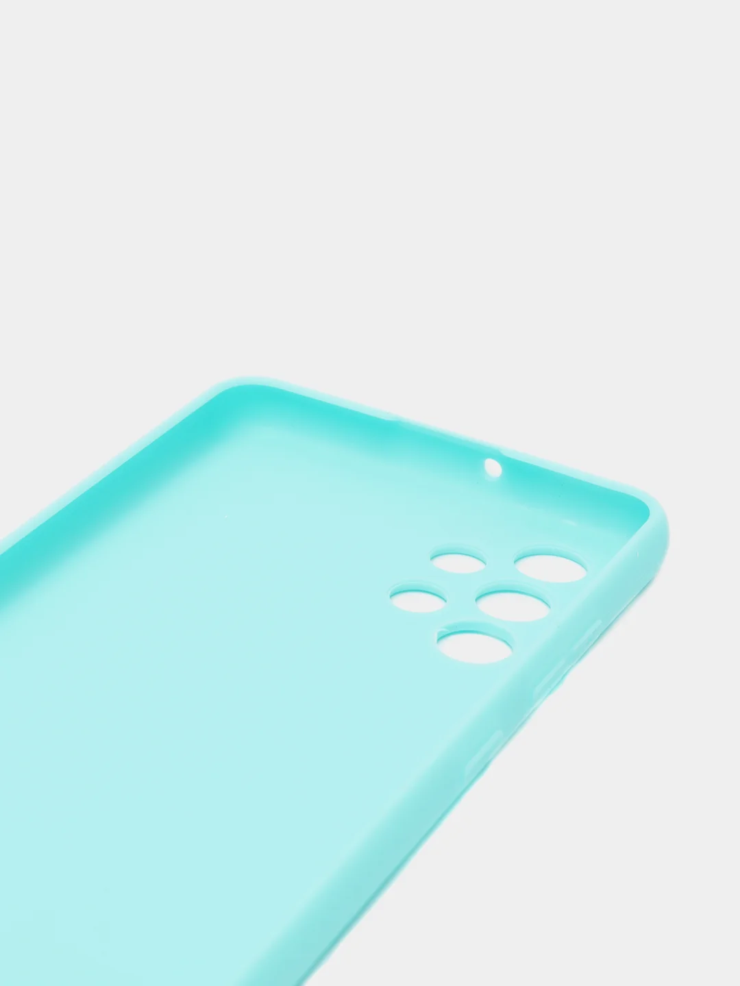 Тёмно-бирюзовый чехол силиконовый для Samsung Galaxy A32 4g