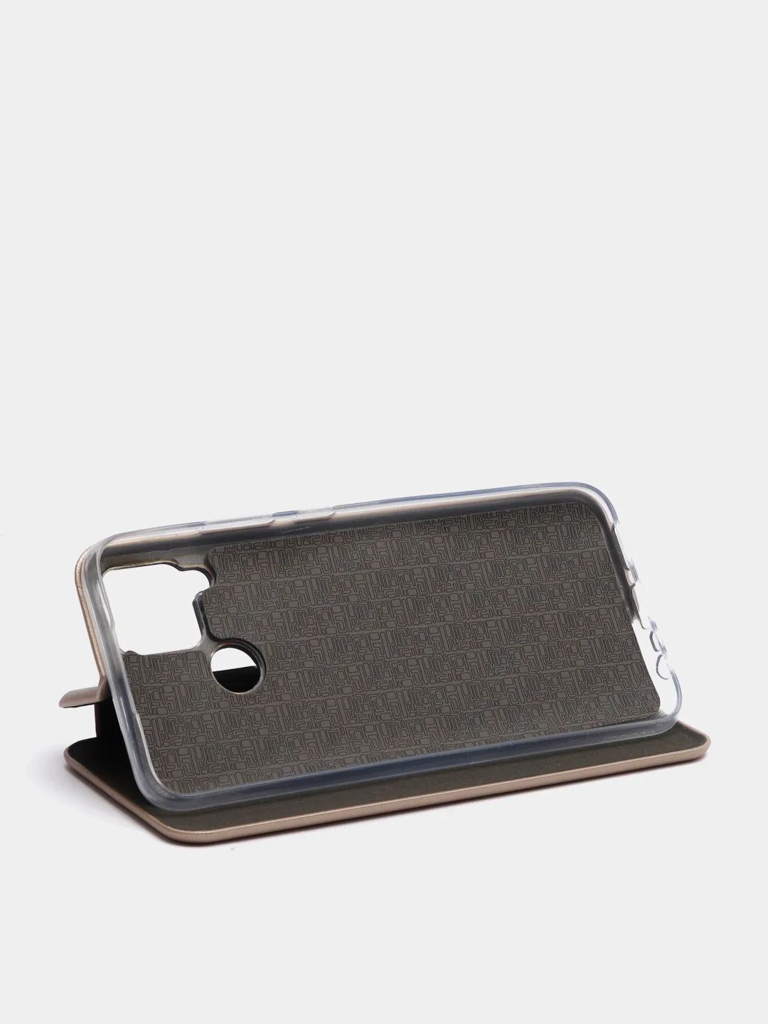 Золотой чехол книжка Realme C15 / C25 / C25S Реалми С15 / С25 / С25С