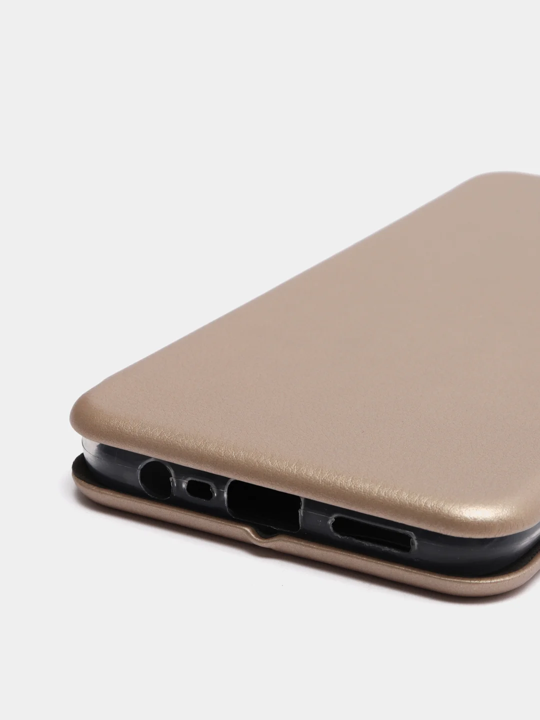 Золотой чехол книжка Realme C15 / C25 / C25S Реалми С15 / С25 / С25С