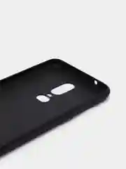 Черный чехол OnePlus 6 черный, силиконовый
