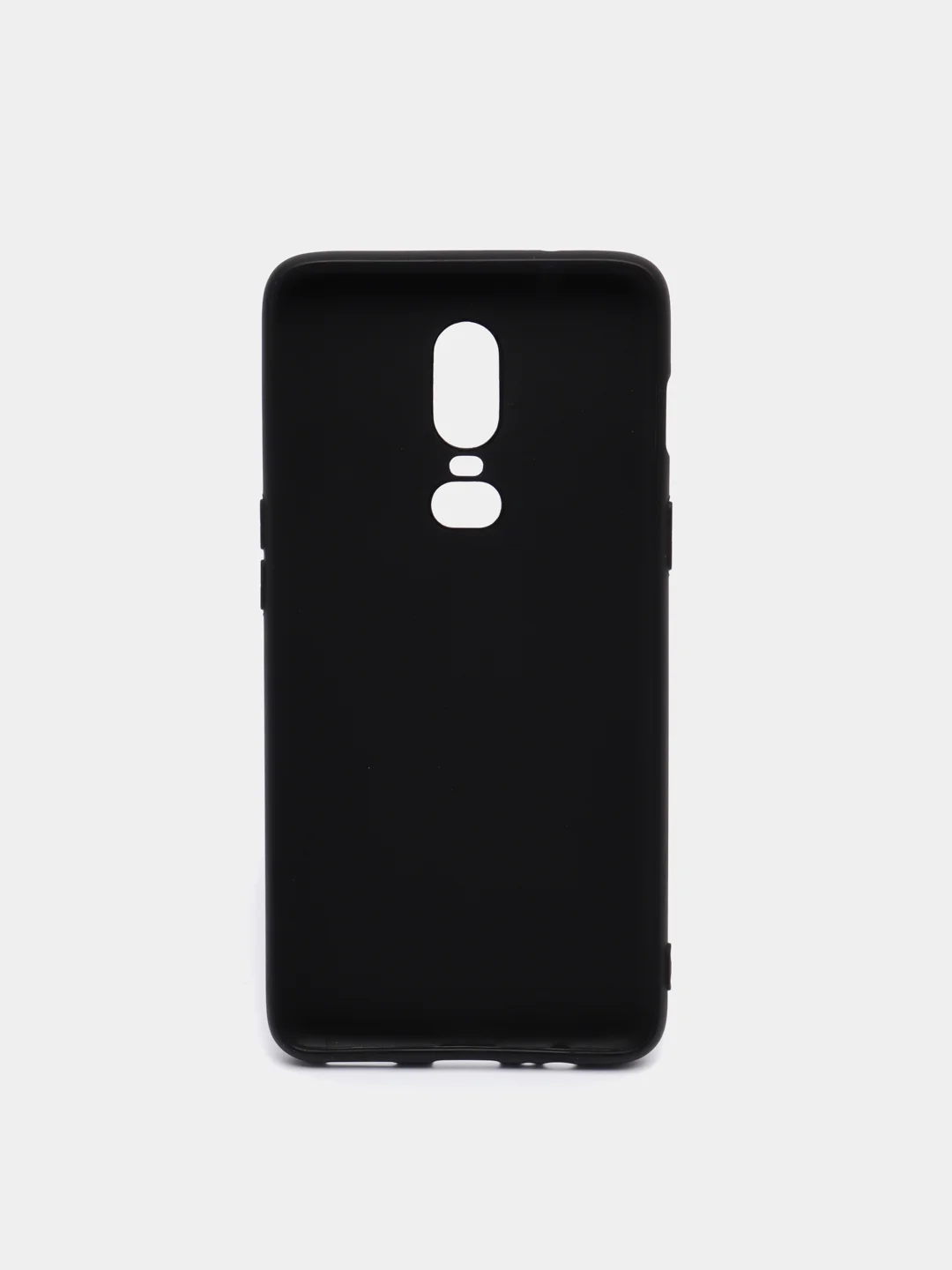Черный чехол OnePlus 6 черный, силиконовый