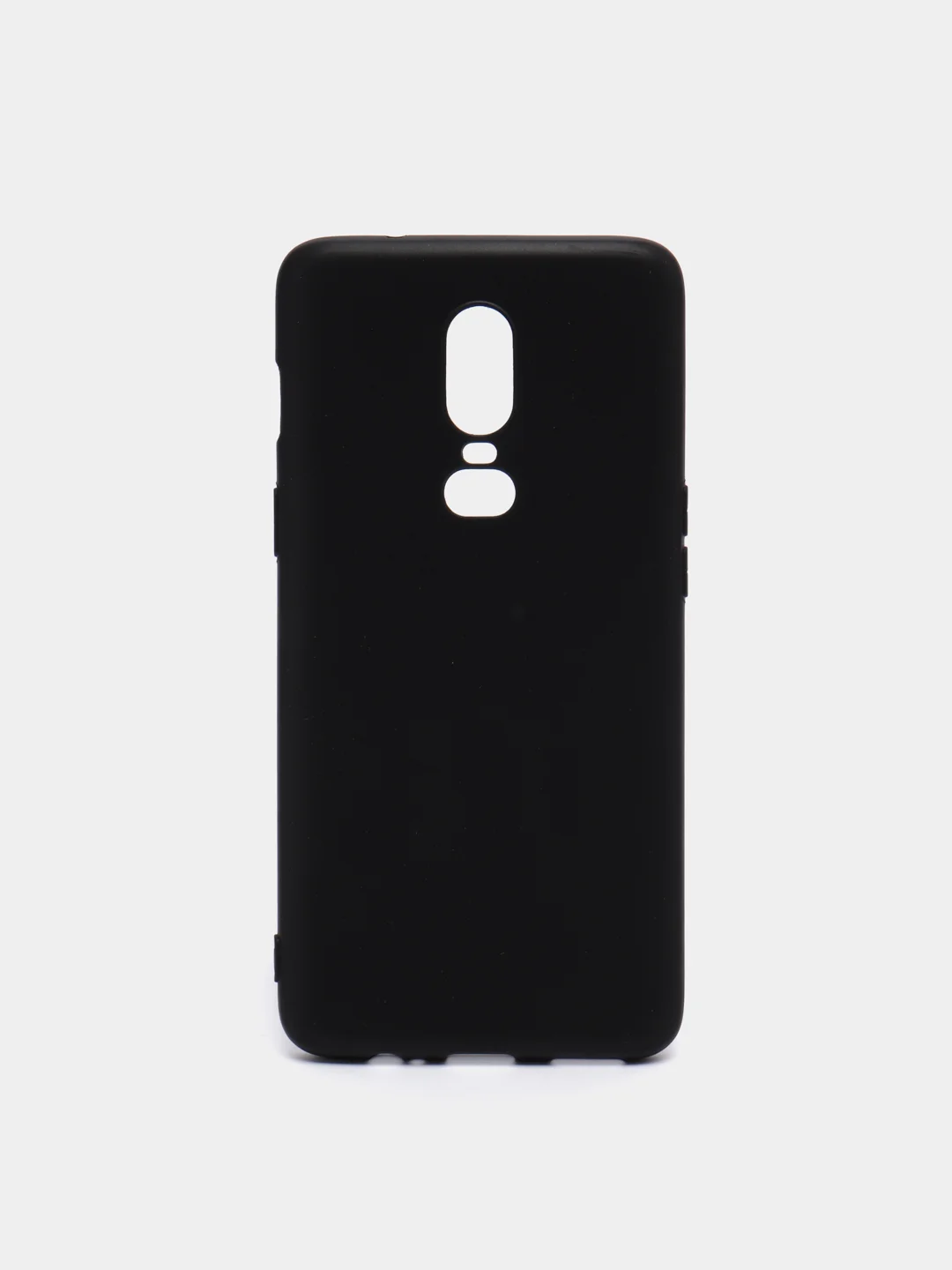 Черный чехол OnePlus 6 черный, силиконовый