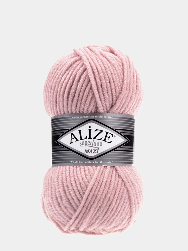 Пряжа Alize Superlana Maxi 75% Акрил 25% Шерсть 100г 100м (Часть 2)