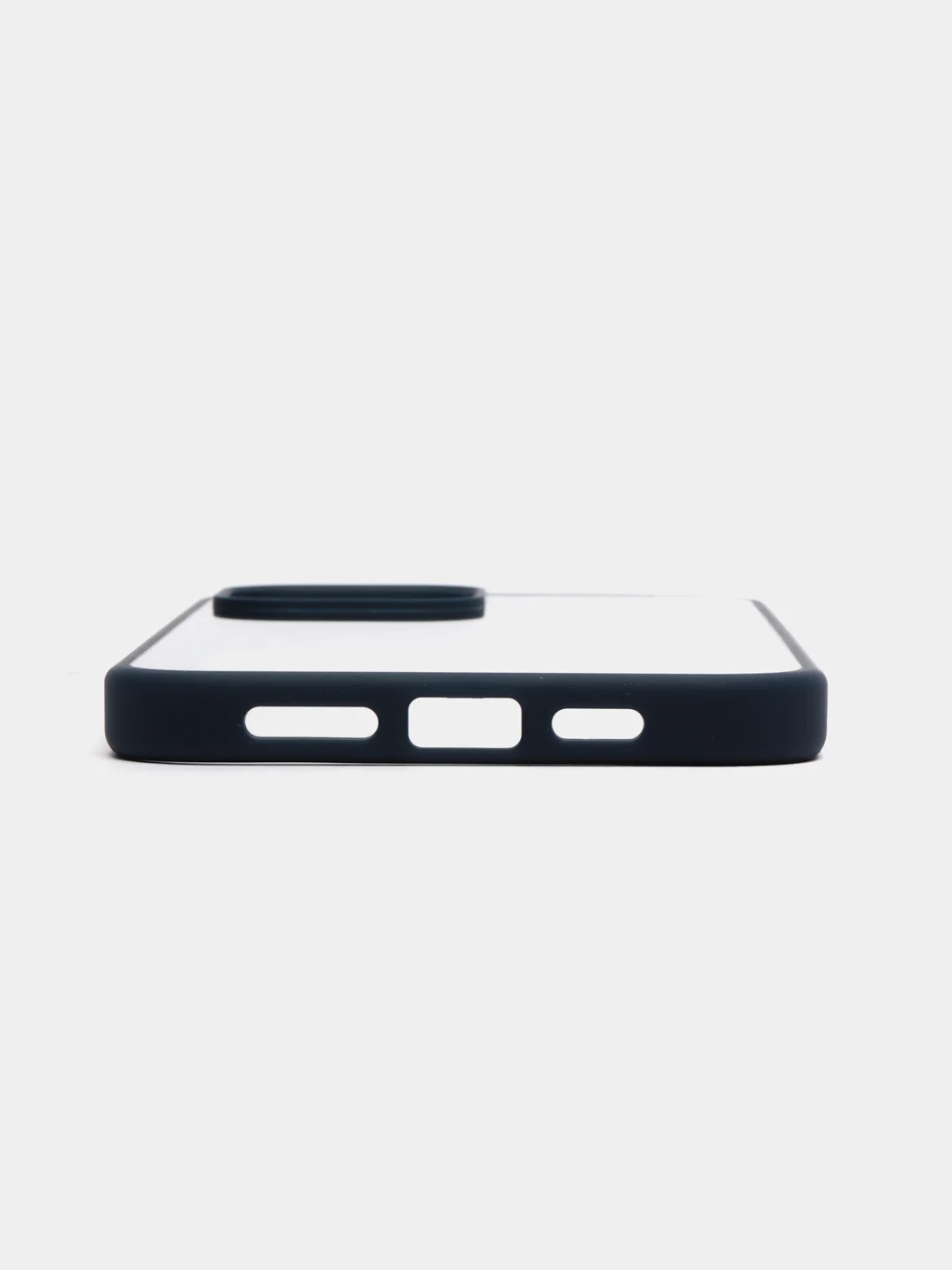 Синий противоударный, прозрачный чехол на iPhone 12 / 12 Pro / 12 Pro max / 12 mini