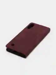 Багровый чехол-книжка для Samsung А10, A21S, A31, A41