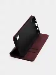 Багровый чехол-книжка для Samsung А10, A21S, A31, A41