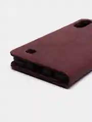 Багровый чехол-книжка для Samsung А10, A21S, A31, A41