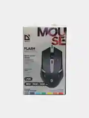 Игровая мышь проводная Defender Flash MB-600L, 4 кнопки, 1200 dpi