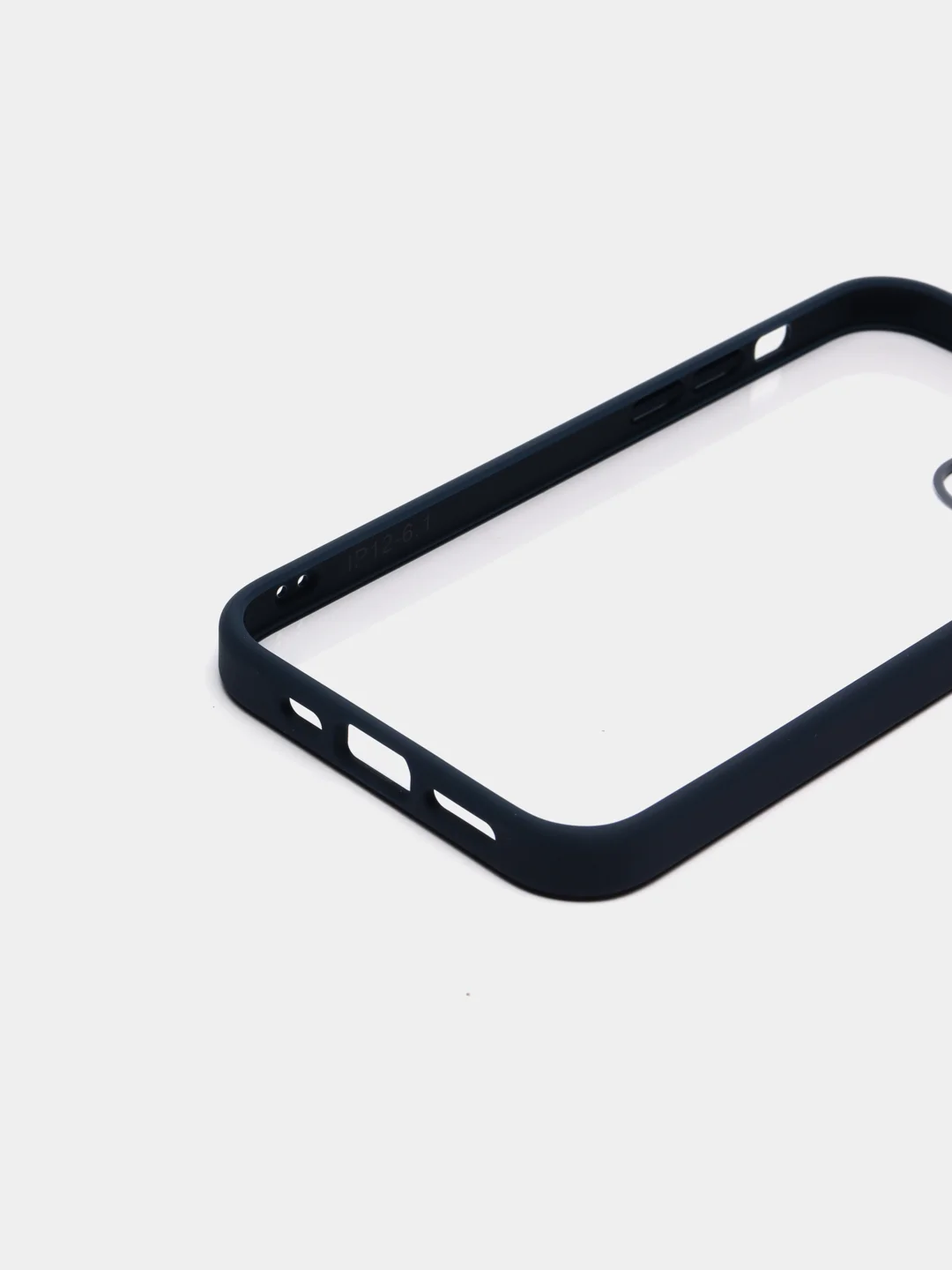 Синий противоударный, прозрачный чехол на iPhone 12 / 12 Pro / 12 Pro max / 12 mini