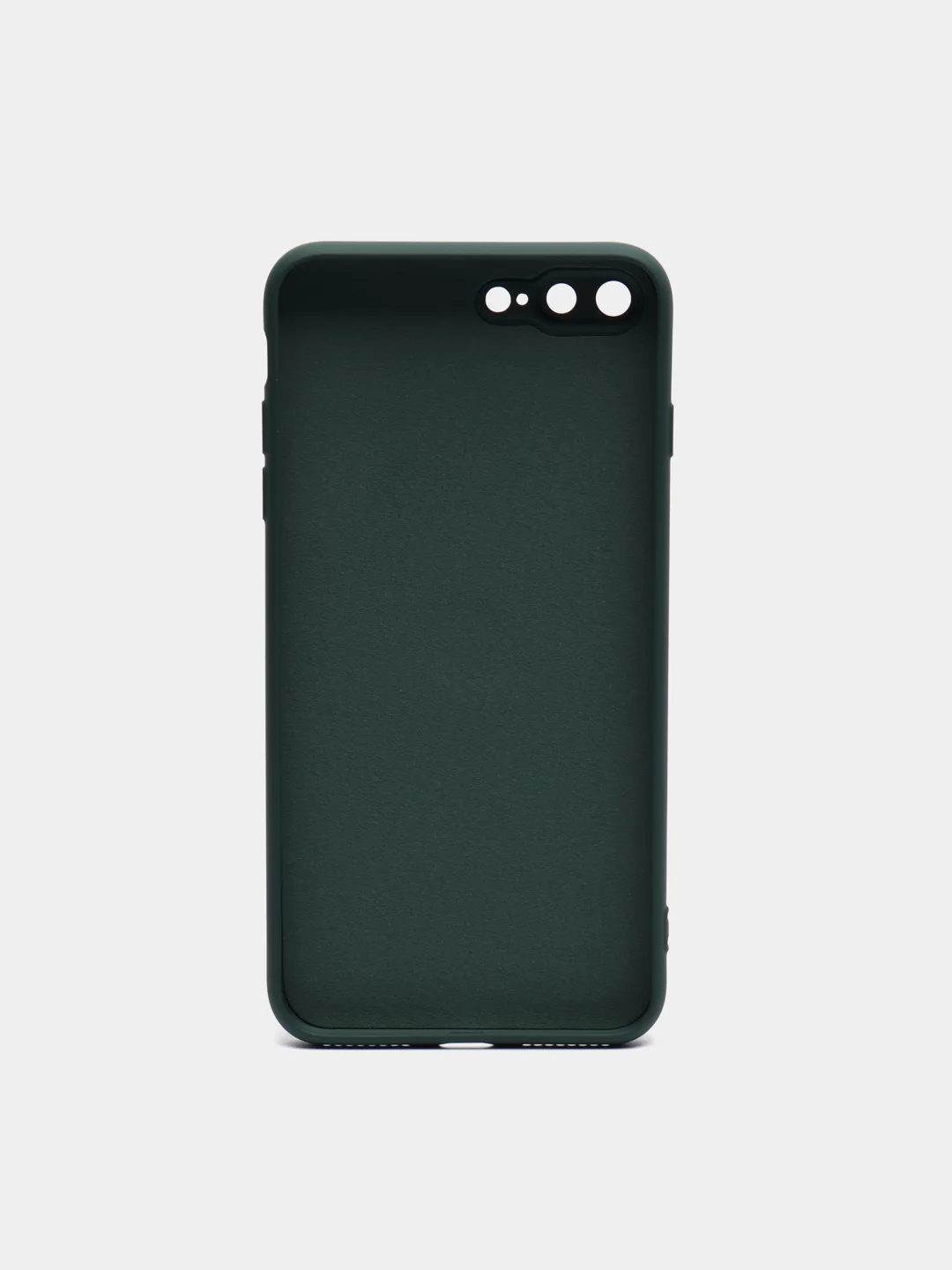 Зеленый чехол силиконовый с кольцом на iPhone 7 Plus / 8 Plus
