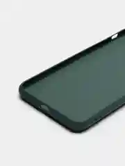 Зеленый чехол силиконовый с кольцом на iPhone 7 Plus / 8 Plus