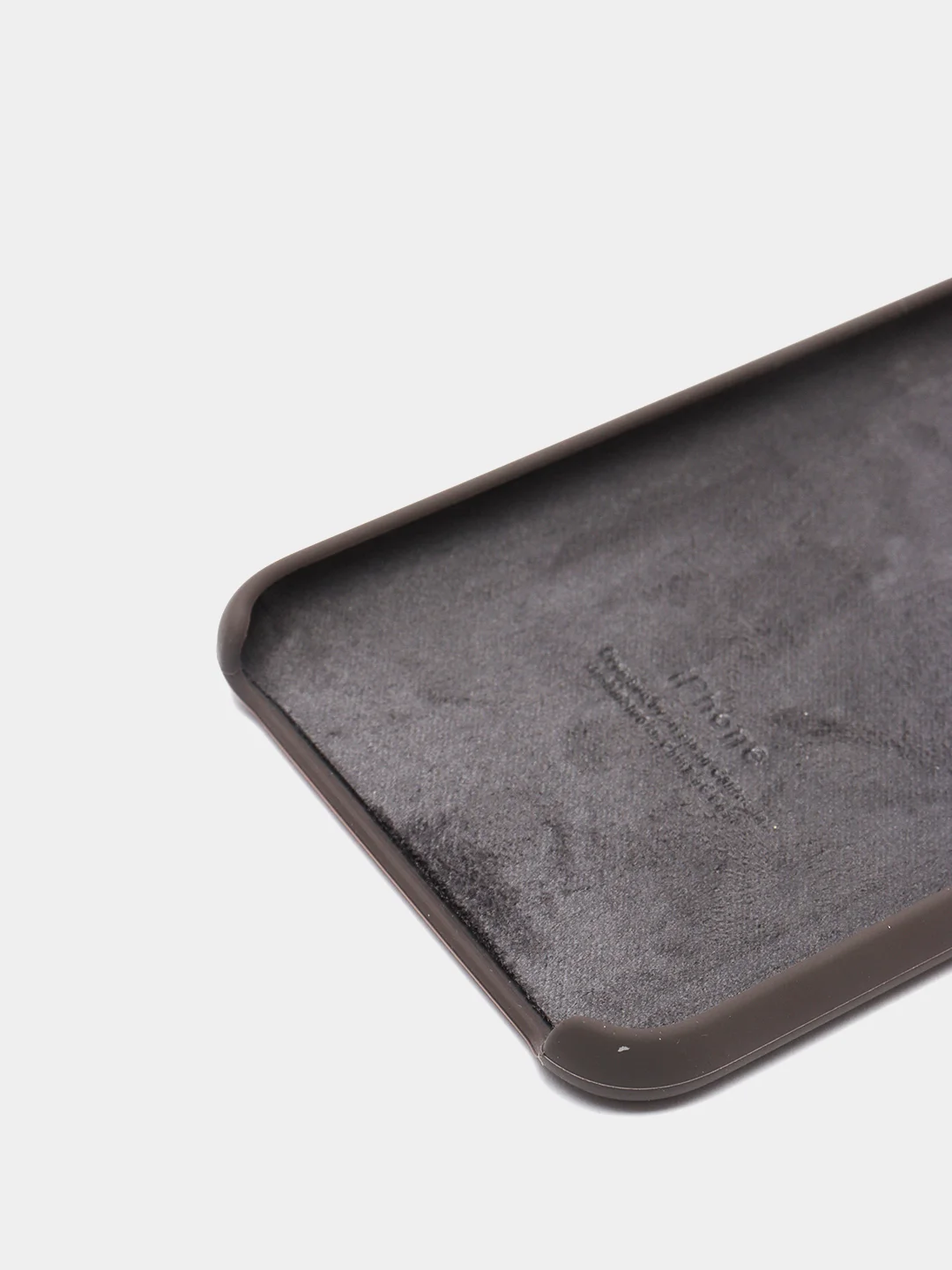 Угольный чехол Silicone Case для iPhone 7 Plus / iPhone 8 Plus