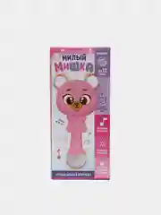 Музыкальная игрушка Zabiaka "Милый мишка", поёт песенки, мягкие светящиеся ушки