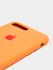Рыжий чехол Silicone Case для iPhone 7 Plus / iPhone 8 Plus