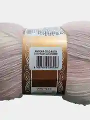Бежевый пряжа Ангора Голд Батик Angora Gold Batik Alize 20% Шерсть 80% Акрил 100г 550м