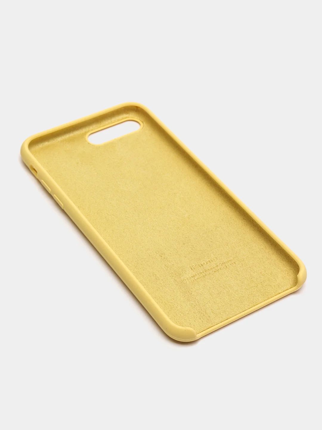 Желтый чехол Silicone Case для iPhone 7 Plus / iPhone 8 Plus