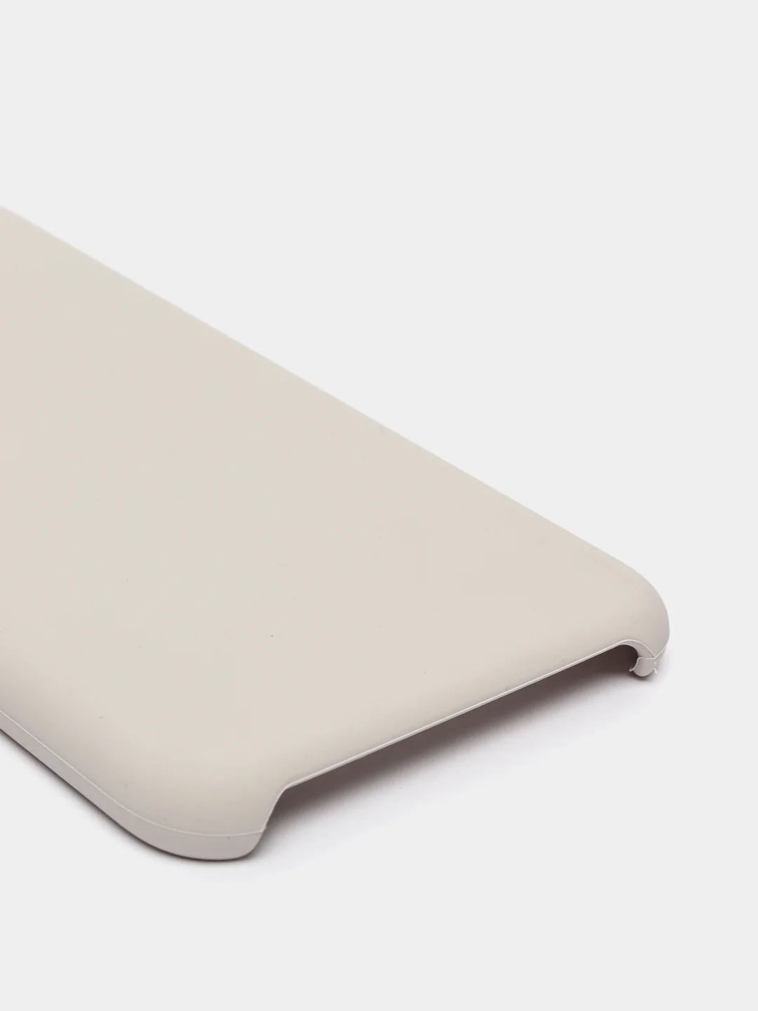 Серебряный чехол Silicone Case для iPhone 7 Plus / iPhone 8 Plus