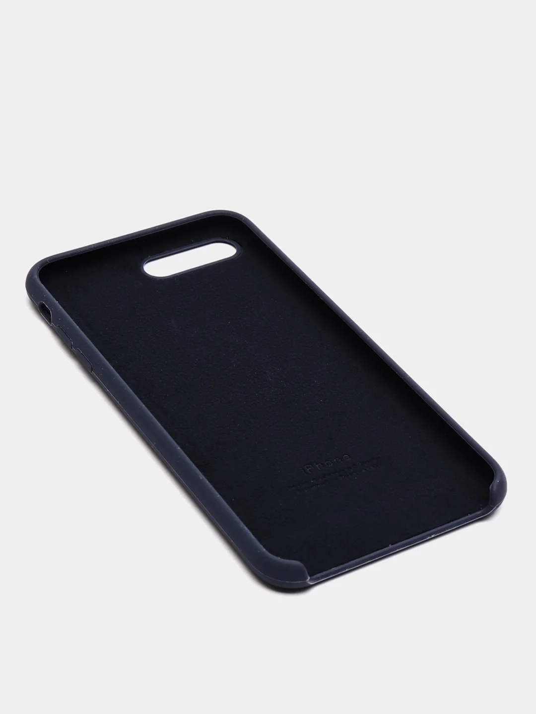 Темно-синий чехол Silicone Case для iPhone 7 Plus / iPhone 8 Plus